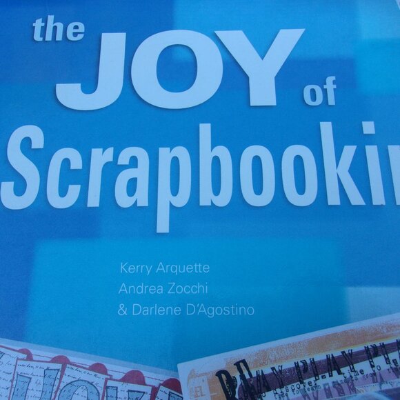 The Joy Of Scrapbooking Hardcover Book - Picture 3 of 4